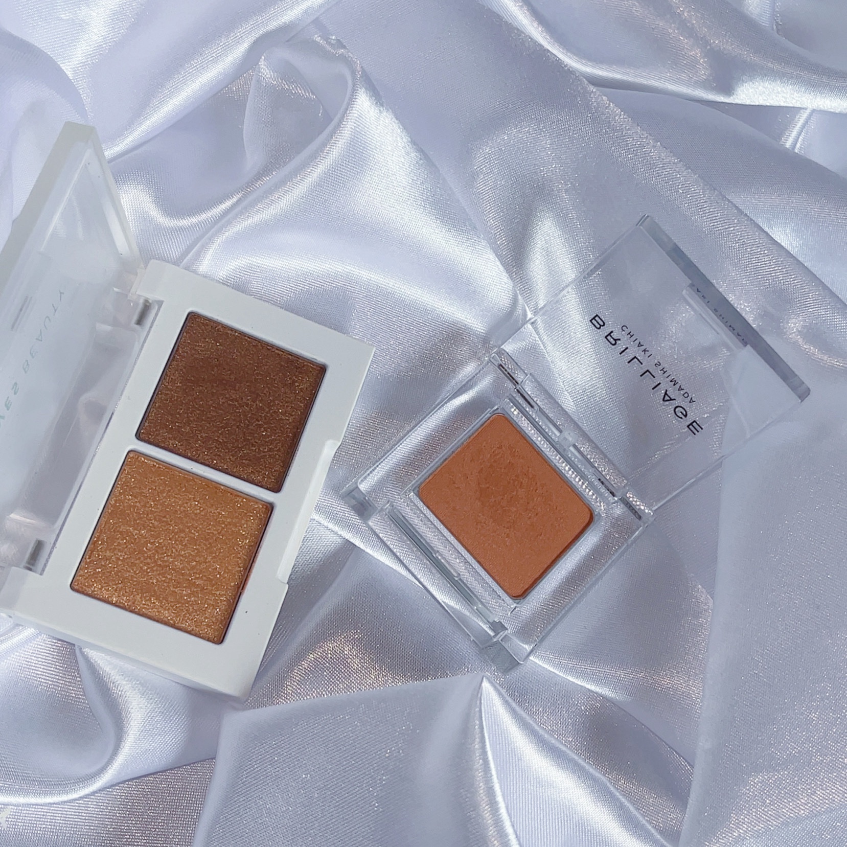 マイカラー デュオシャドウ/FAVES BEAUTY/アイシャドウパレットを使ったクチコミ（2枚目）