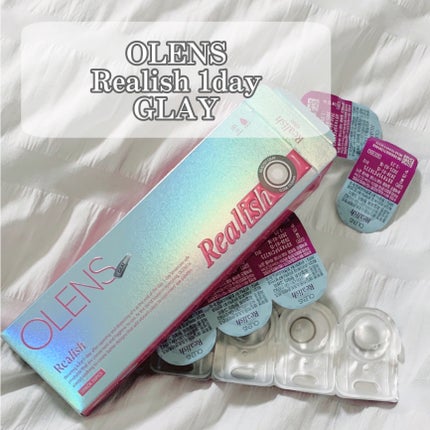 Realish 1day/OLENS/ワンデー(1DAY)カラコンを使ったクチコミ(4枚目)