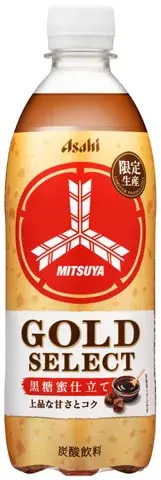 アサヒ飲料 三ツ矢サイダー GOLD SELECT 黒糖蜜仕立て
