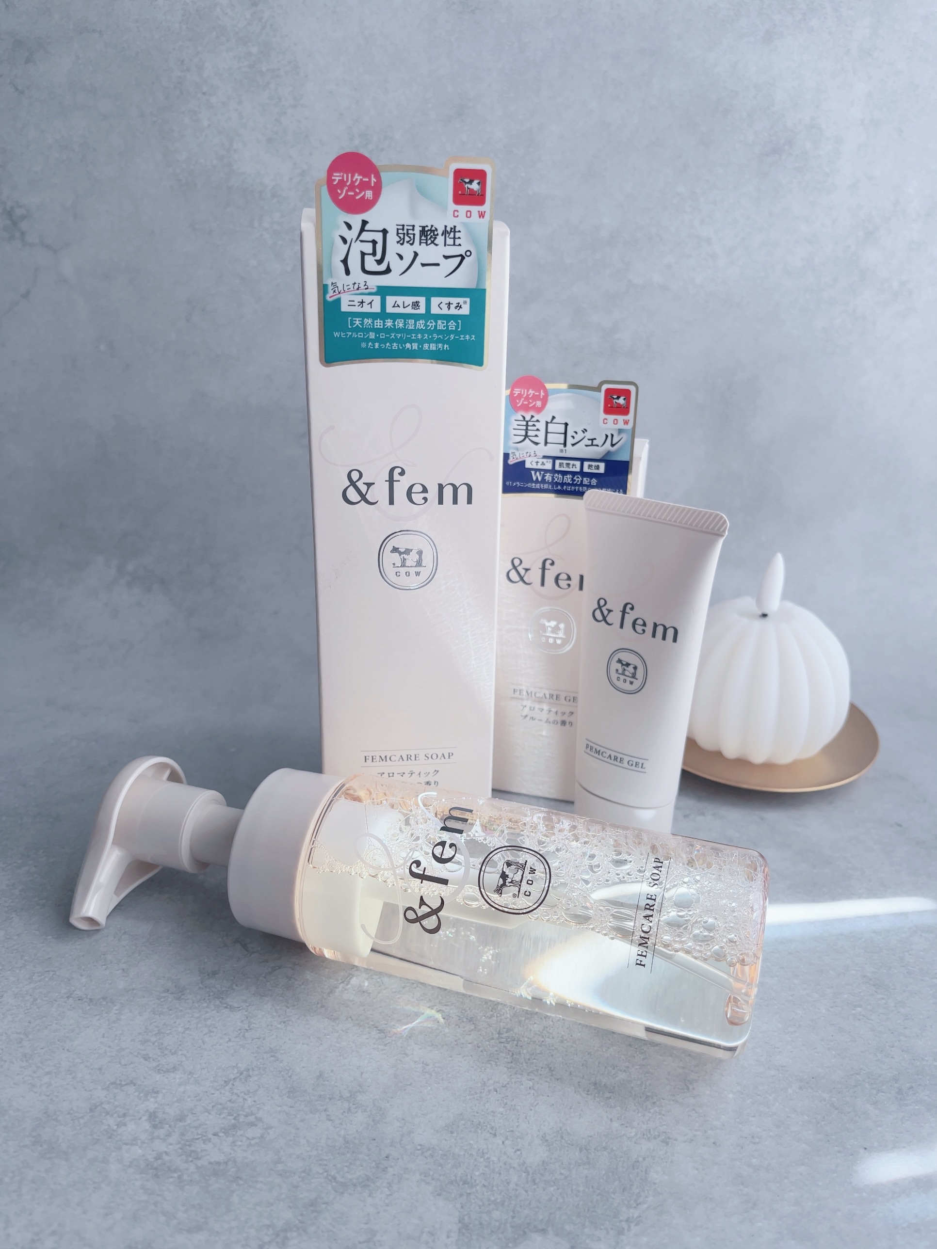 アンドフェム フェムケア泡ソープ/＆fem/デリケートゾーンケアを使ったクチコミ（2枚目）