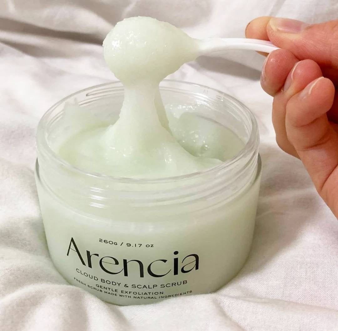 フレッシュクラウドスクラブ ゼラニウム&プリムローズ/アレンシア/ボディスクラブを使ったクチコミ(2枚目)