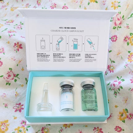 クラウドアンプル 1week キット/CHARDE/美容液を使ったクチコミ(3枚目)