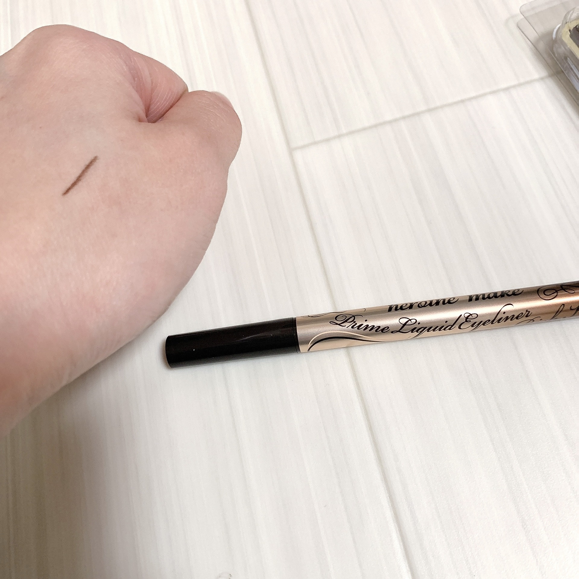 プライムリキッドアイライナー リッチキープ/ヒロインメイク/リキッドアイライナーを使ったクチコミ（3枚目）