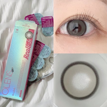 Realish 1day/OLENS/ワンデー(1DAY)カラコンを使ったクチコミ(3枚目)