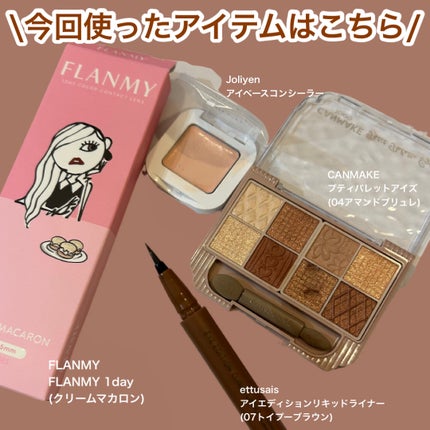 プティパレットアイズ/キャンメイク/パウダーアイシャドウを使ったクチコミ(3枚目)