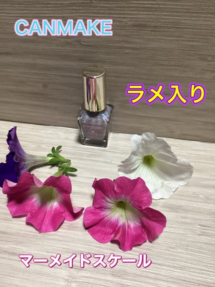 カラフルネイルズ N52 マーメイドスケール/キャンメイク/マニキュアの画像