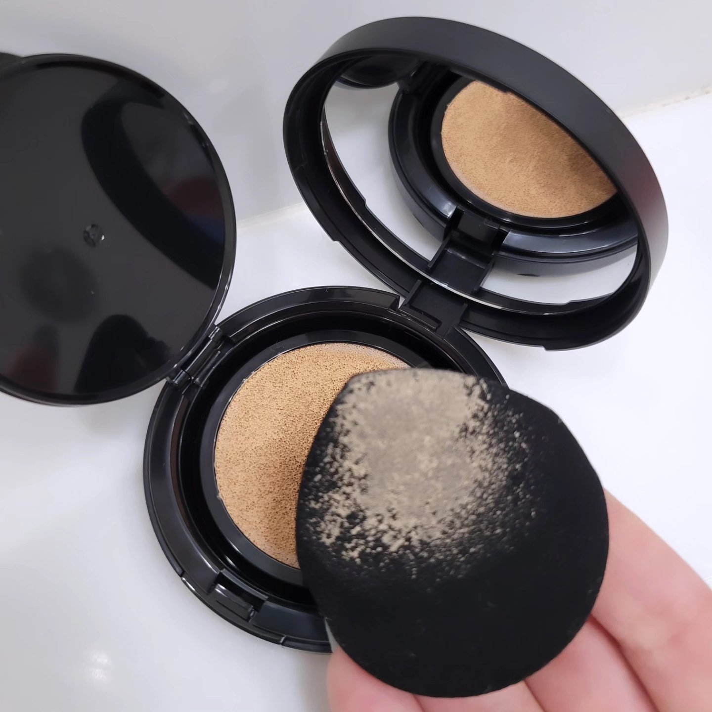 クリエイターズ ロングウェア UV クッション プライマー リッチ ファンデーション/ブリリアージュ/クッションファンデーションを使ったクチコミ（3枚目）