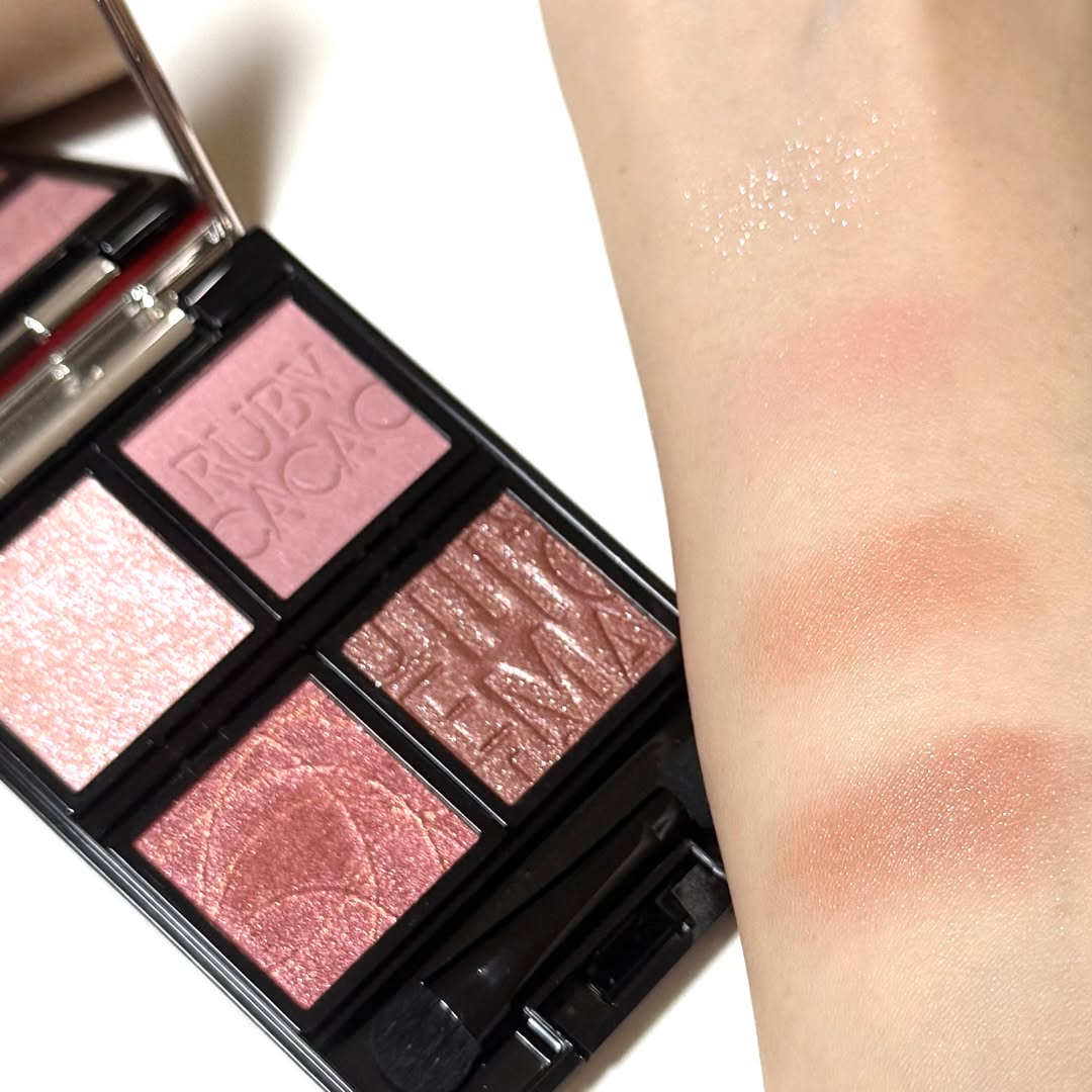 ドラマティックアイカラー (パウダー)/(クリーム)/マキアージュ/アイシャドウパレットを使ったクチコミ（2枚目）