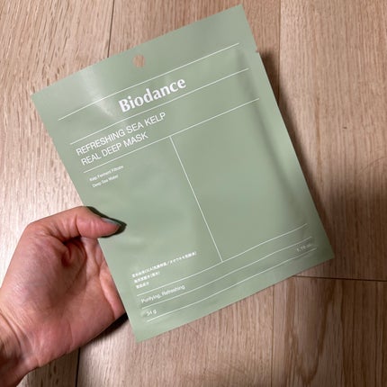 リフレッシング シーケルプ リアルディープマスク/Biodance/シートマスク・パックを使ったクチコミ(1枚目)