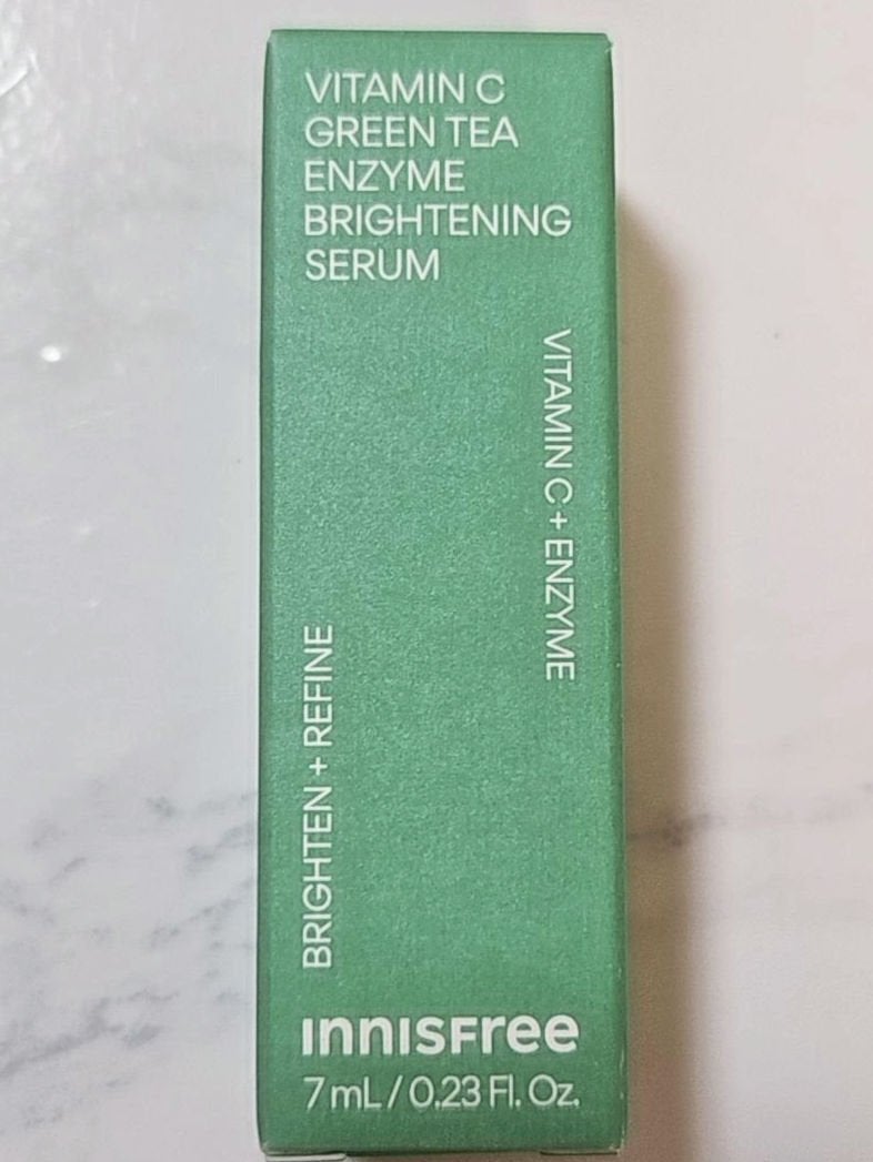 ビタC グリーンティーエンザイム ブライト セラム/innisfree/美容液を使ったクチコミ(4枚目)