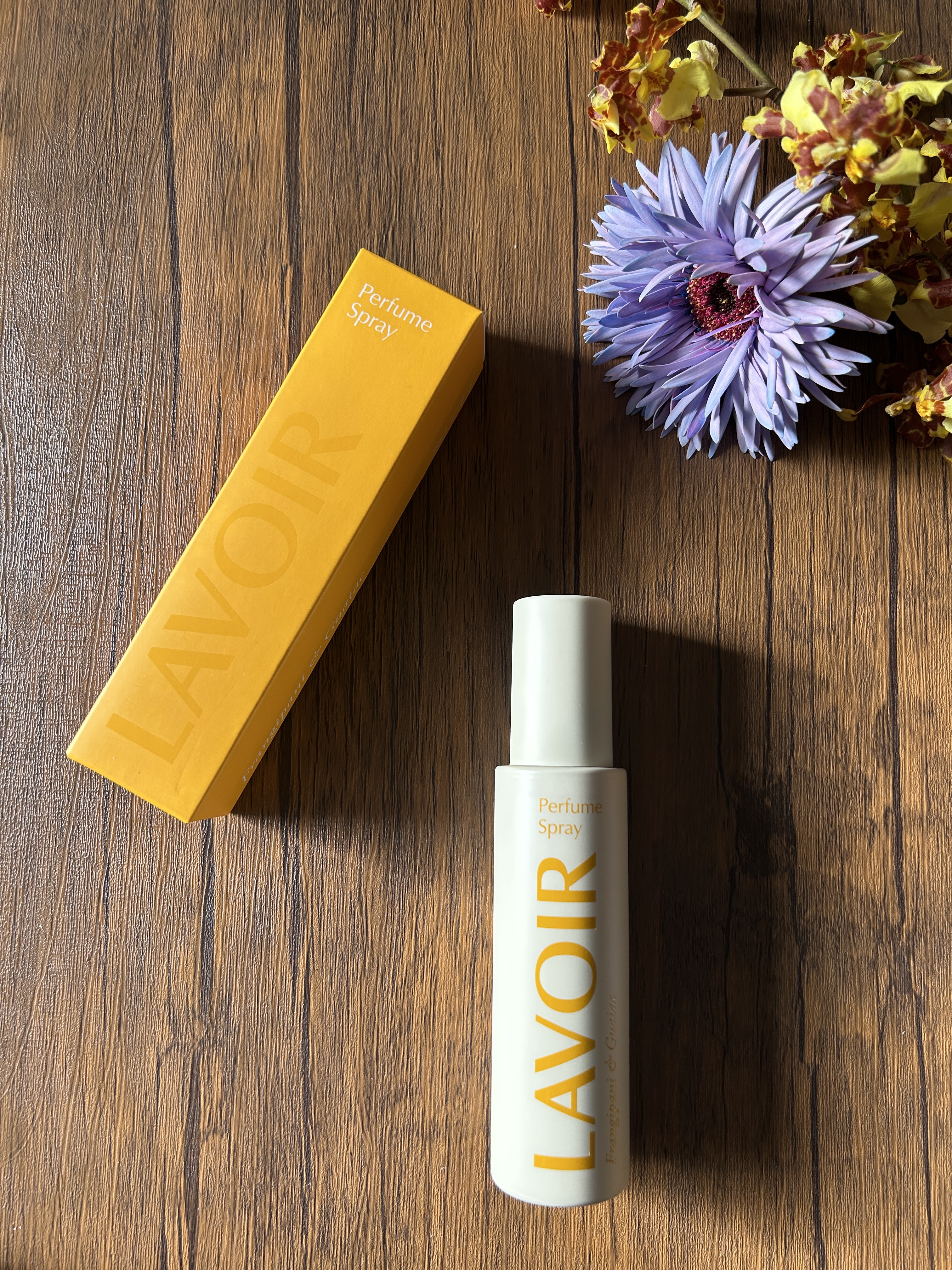 パフュームスプレー プルメリア＆ガイアック/LAVOIR/香水(その他)を使ったクチコミ（3枚目）