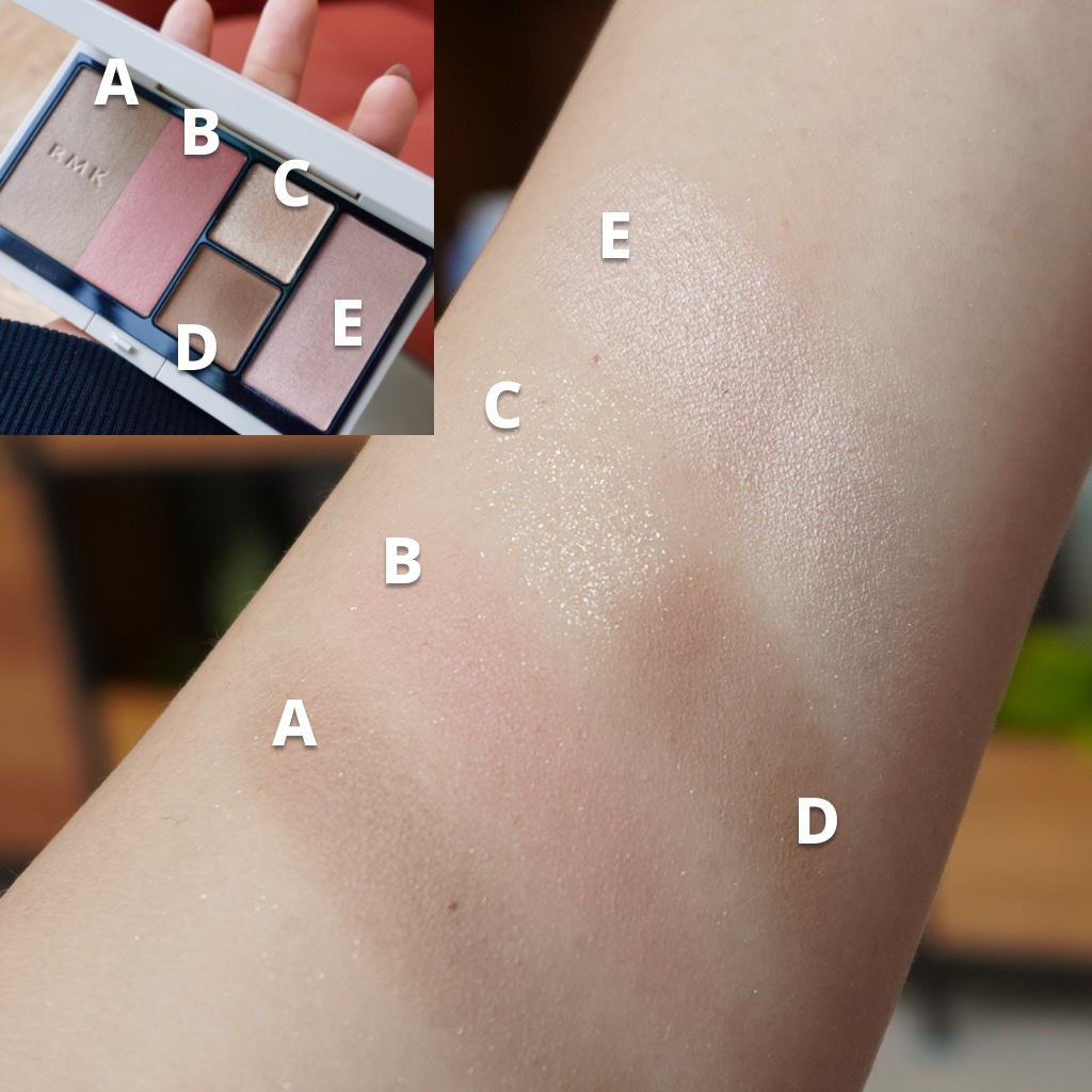 RMK シェイド&グロウ フェイスパレット /RMK/アイシャドウパレットを使ったクチコミ（2枚目）