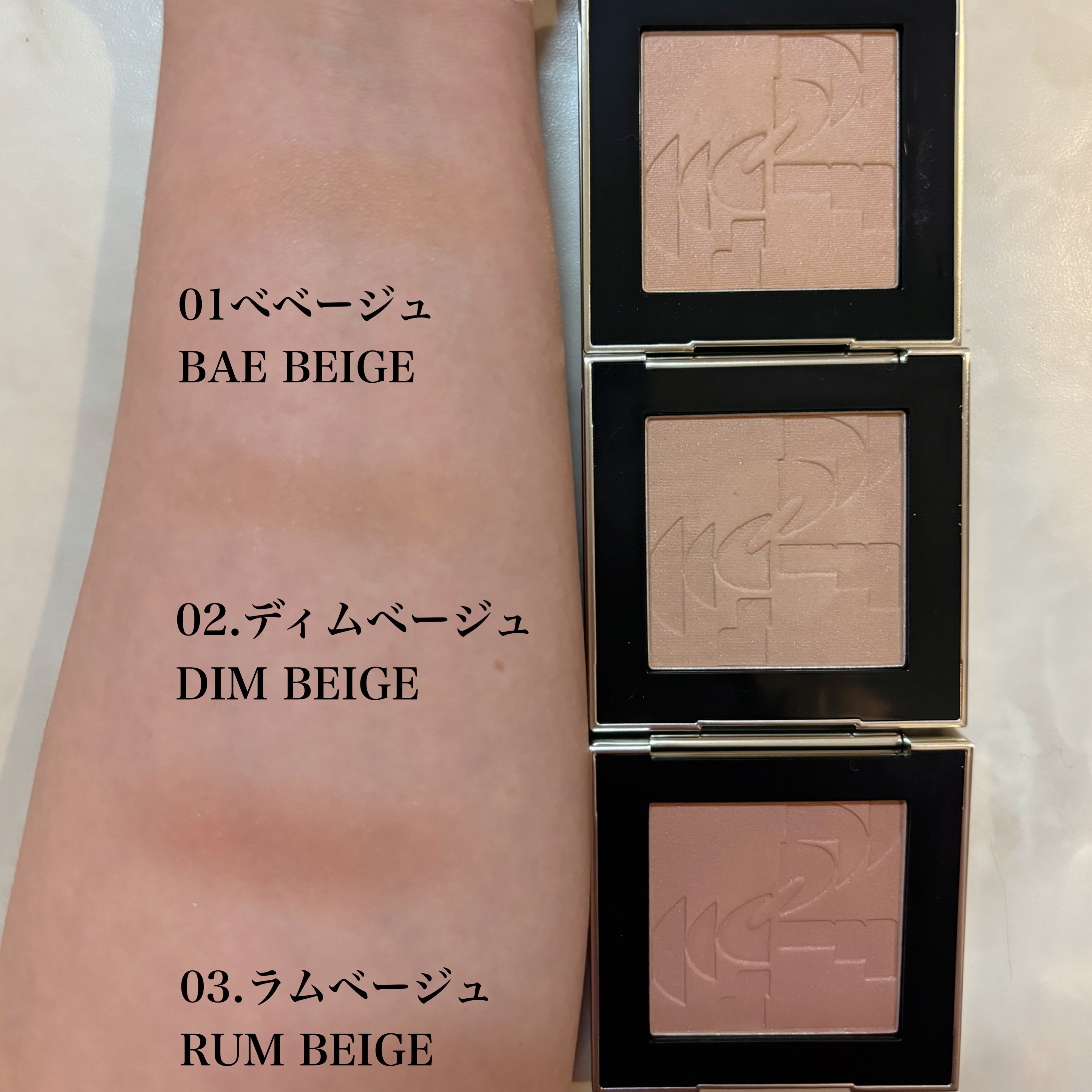 オールオーバーフェイスブラッシュ/TWO SLASH FOUR/パウダーチークを使ったクチコミ（2枚目）