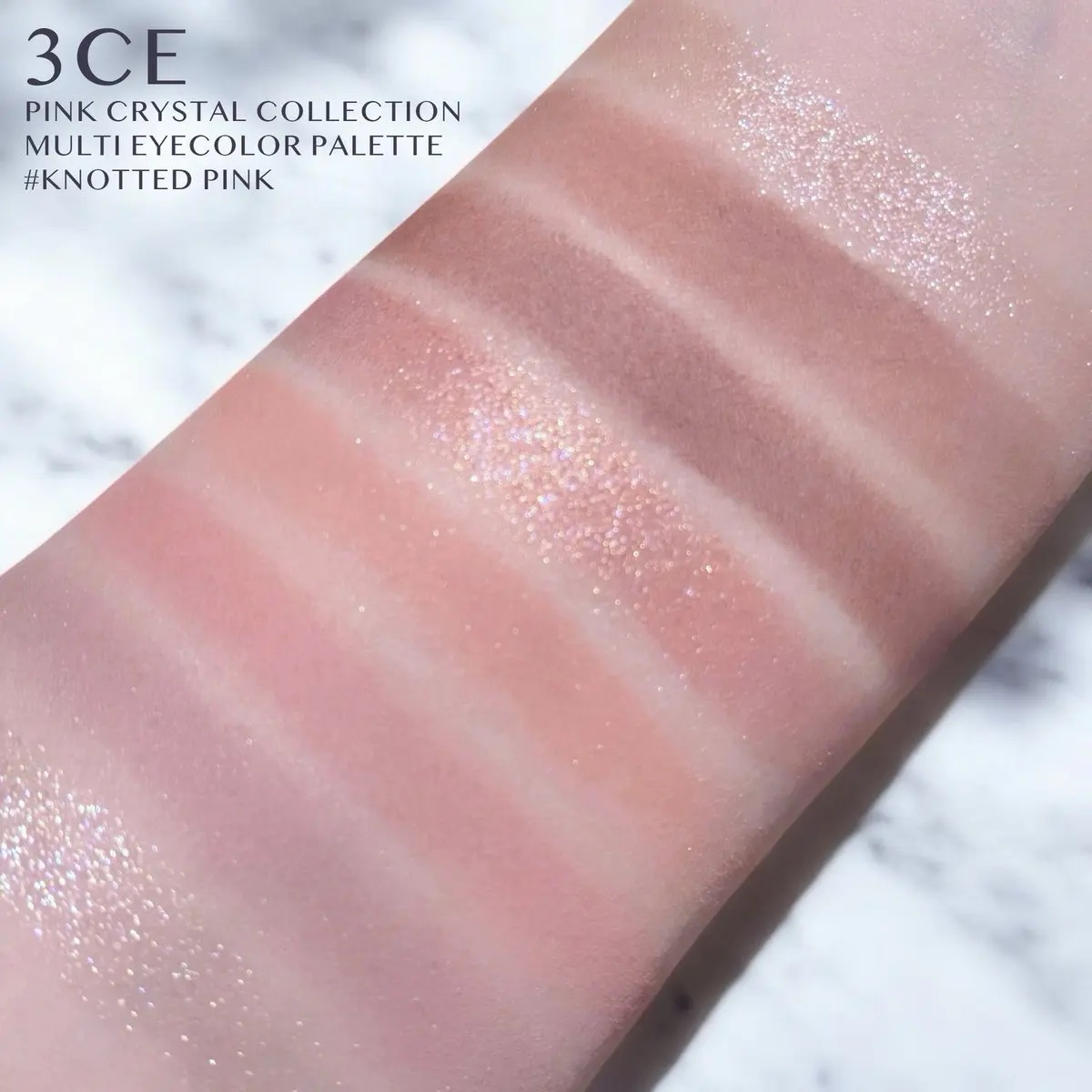 3CE マルチアイカラーパレット ノッテッドピンク（マルチアイカラーパレット M）/3CE/アイシャドウパレットを使ったクチコミ（2枚目）