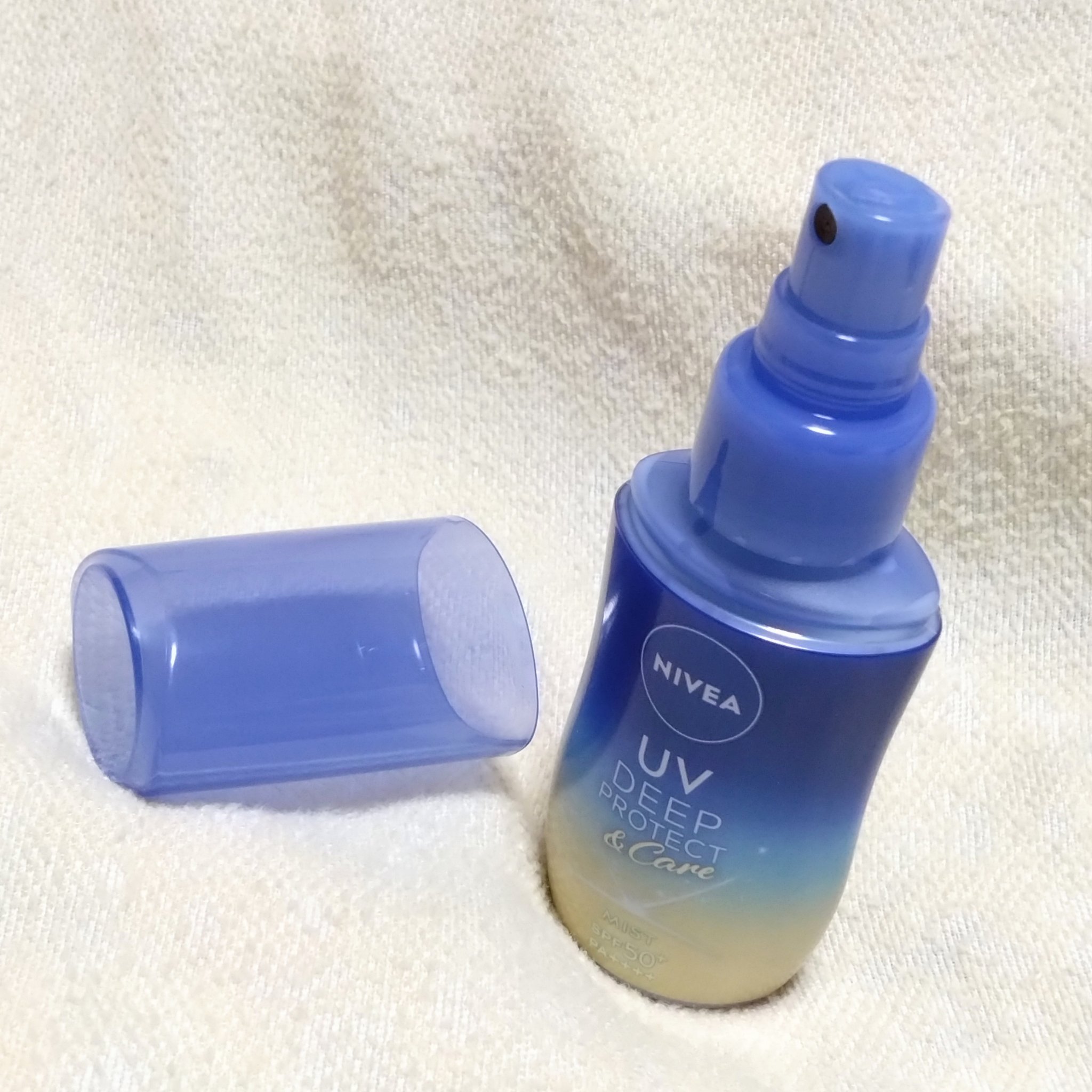 ニベアUV ディーププロテクト＆ケア ミルクミスト/ニベア/日焼け止めミスト・スプレーを使ったクチコミ（3枚目）