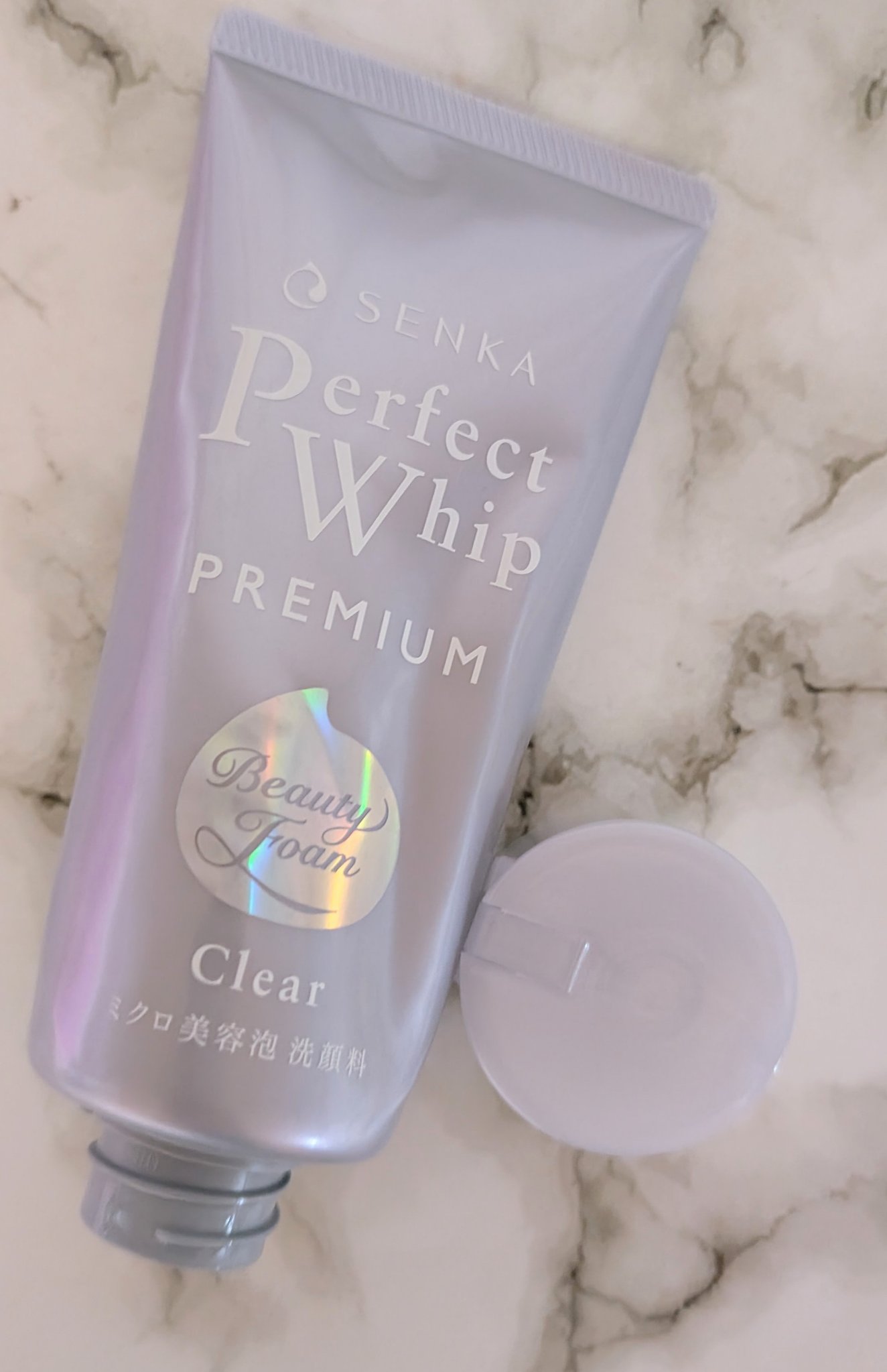 センカ　プレミアムパーフェクトホイップクリア　（医薬部外品）/SENKA（専科）/洗顔フォームを使ったクチコミ（1枚目）