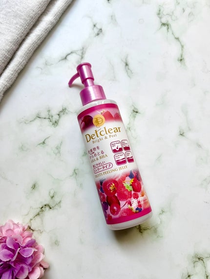 DETクリア ブライト&ピール ピーリングジェリー <ミックスベリーの香り>/Detclear/ピーリングを使ったクチコミ(1枚目)