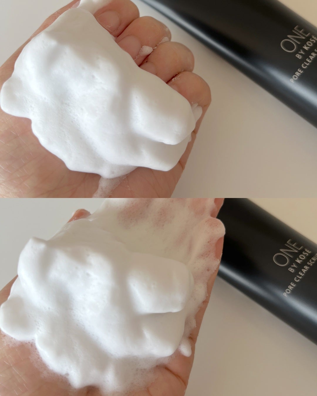 ポアクリア スクラブ ウォッシュ/ONE BY KOSE/洗顔フォームを使ったクチコミ(3枚目)