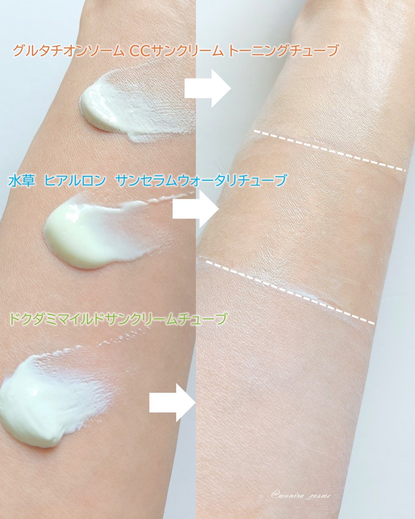 グルタチオンソームCCサンクリームトーニングチューブ/Abib /CCクリームを使ったクチコミ(3枚目)