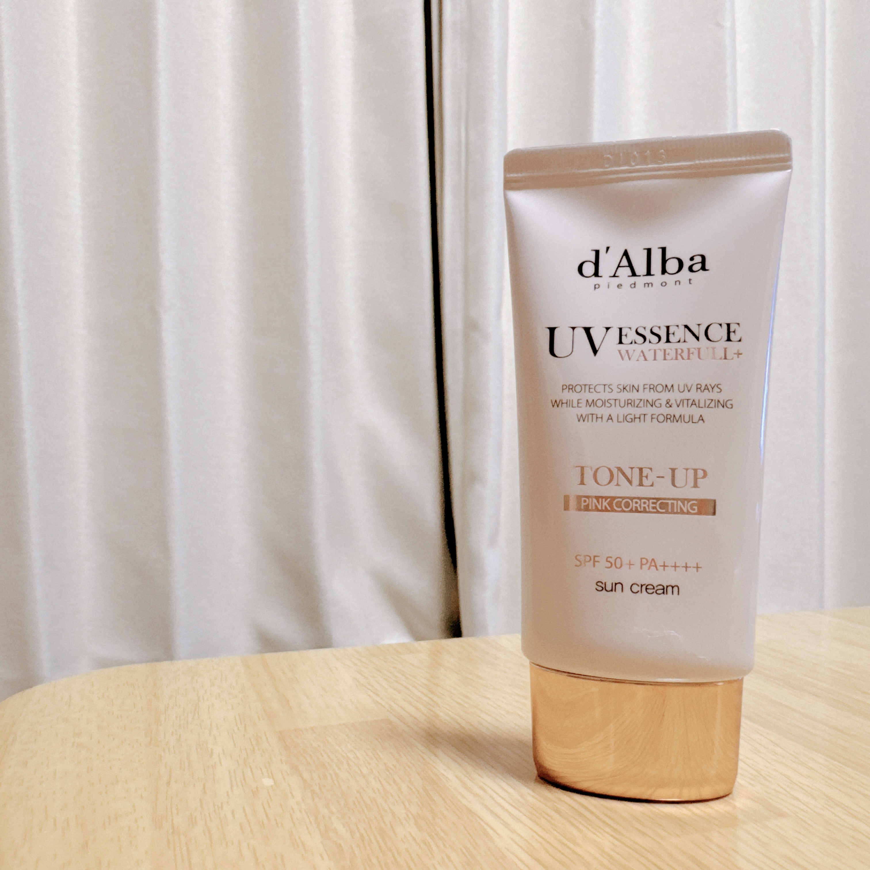 ウォータフルトーンアップサンクリーム/ダルバ/日焼け止めクリームを使ったクチコミ（1枚目）