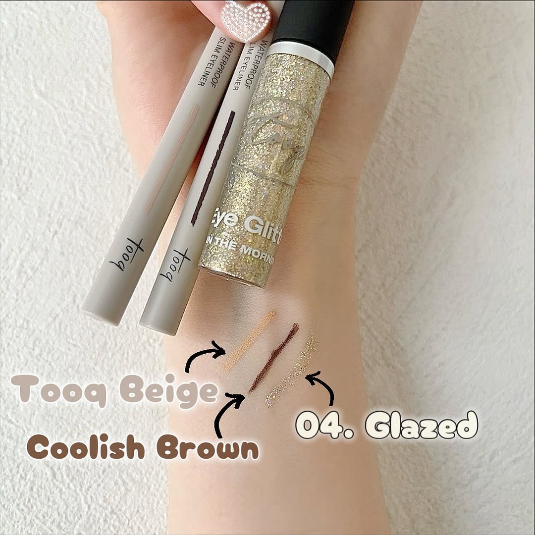 ウォータープルーフ スリム アイライナー/Tooq/ジェルアイライナーを使ったクチコミ（2枚目）