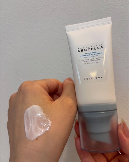 ヒアルーシカ ウォーターフィット サンセラム/SKIN1004/日焼け止めローションを使ったクチコミ(4枚目)