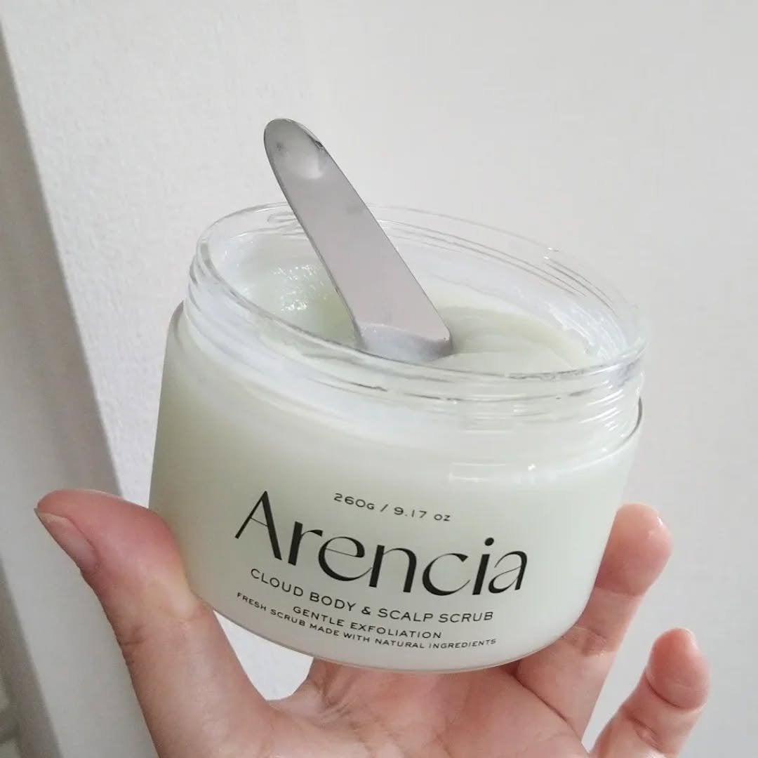 フレッシュクラウドスクラブ ゼラニウム&プリムローズ/アレンシア/ボディスクラブを使ったクチコミ(2枚目)