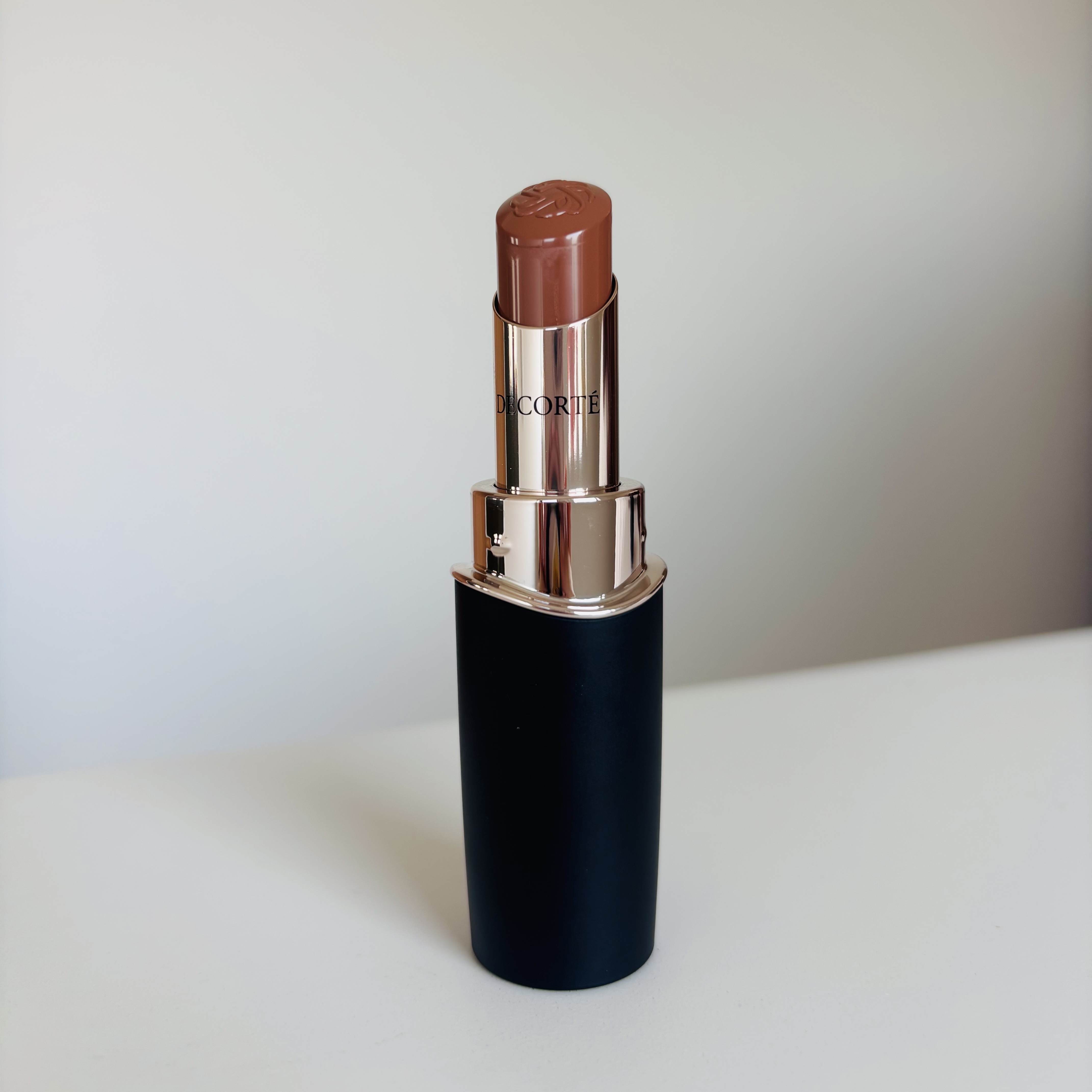 ルージュデコルテ　クリームグロウ 24G raw umber/DECORTÉ/口紅を使ったクチコミ（1枚目）