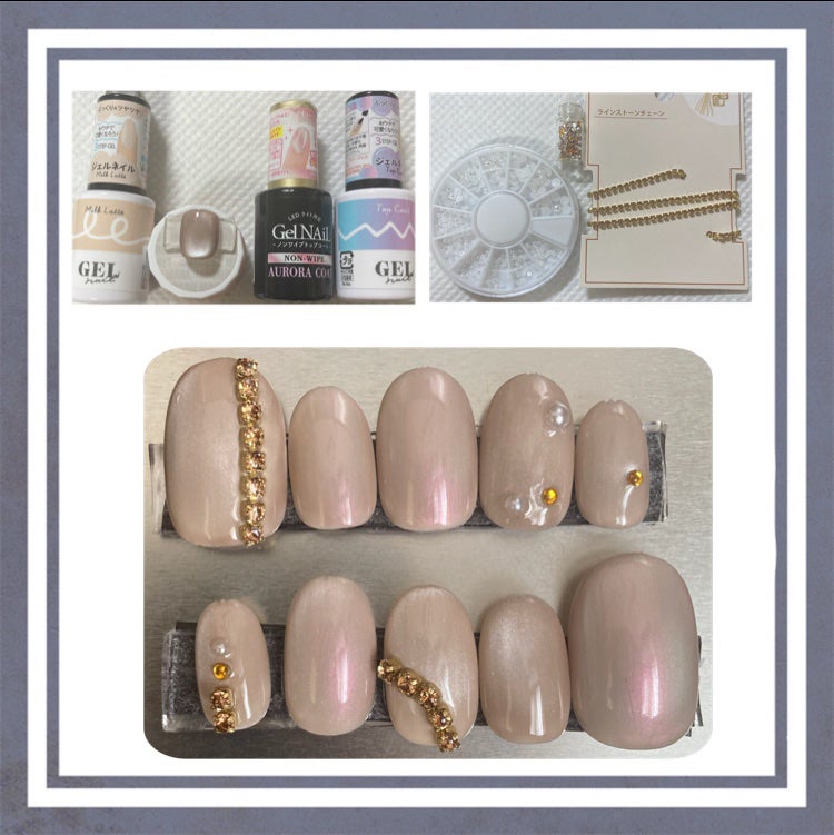 ジェルネイル/セリア/ジェルネイルを使ったクチコミ(1枚目)