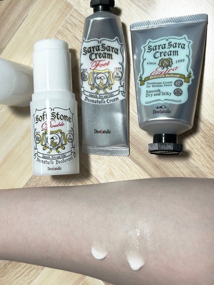 薬用さらさらクリーム/デオナチュレ/デオドラント・制汗剤を使ったクチコミ(3枚目)