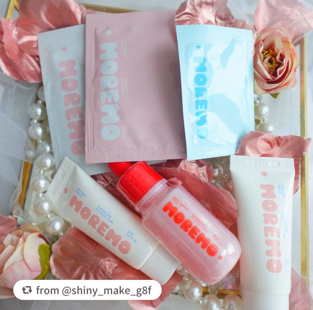 ウォータートリートメントミラクル10/moremo/洗い流すヘアトリートメントを使ったクチコミ(4枚目)