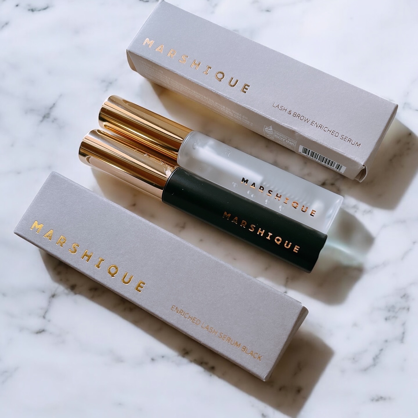 LASH & BROW ENRICHED BLACK SERUM/MARSHIQUE/まつげ美容液を使ったクチコミ（1枚目）