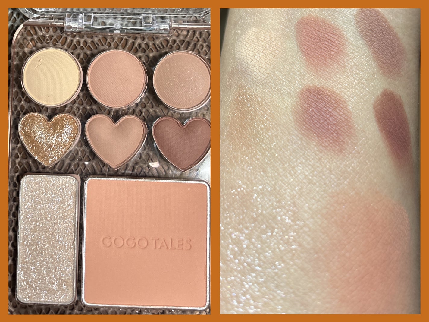 マイスウィートカラーパレット/GOGO TALES/アイシャドウパレットを使ったクチコミ(3枚目)
