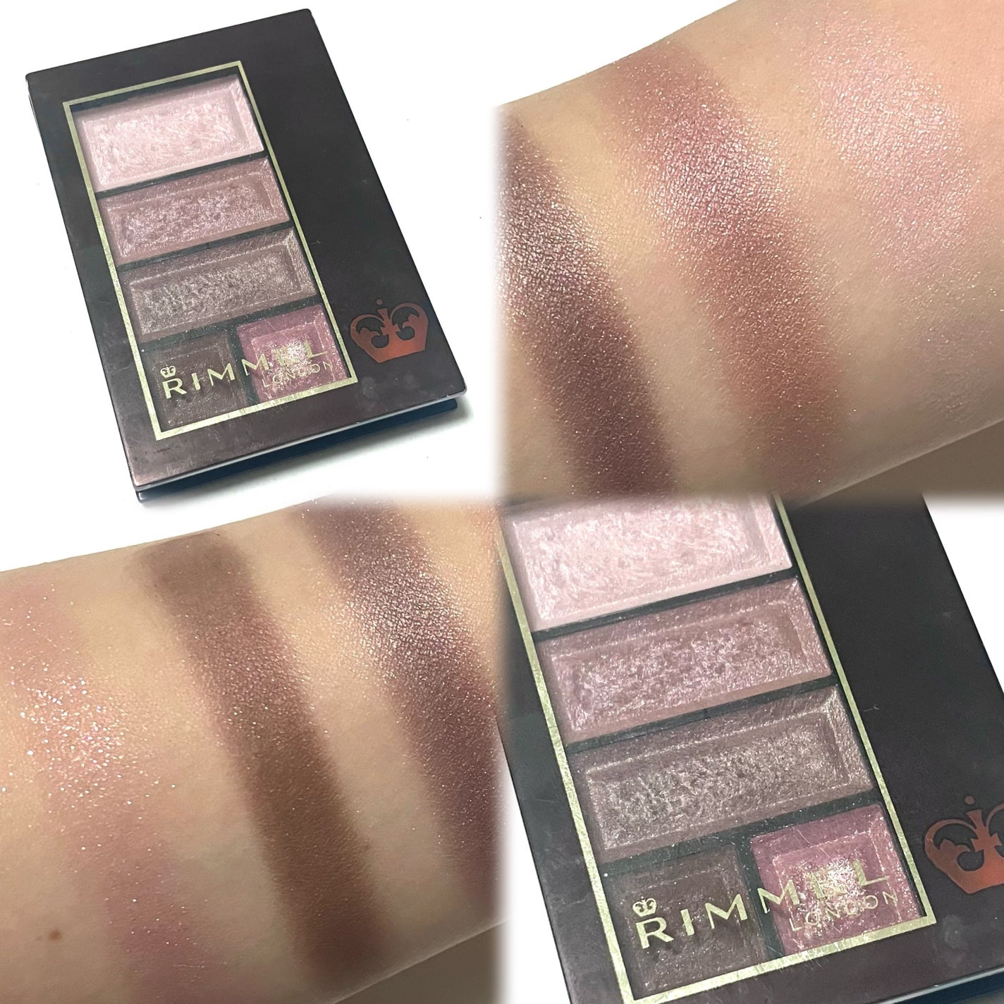 ショコラスウィート アイズ/リンメル ロンドン/アイシャドウパレットを使ったクチコミ(5枚目)