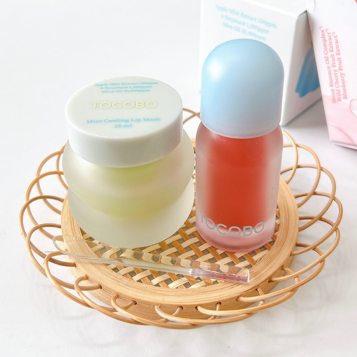 ジューシーベリープランピングリップオイル/TOCOBO/リップグロスを使ったクチコミ(1枚目)