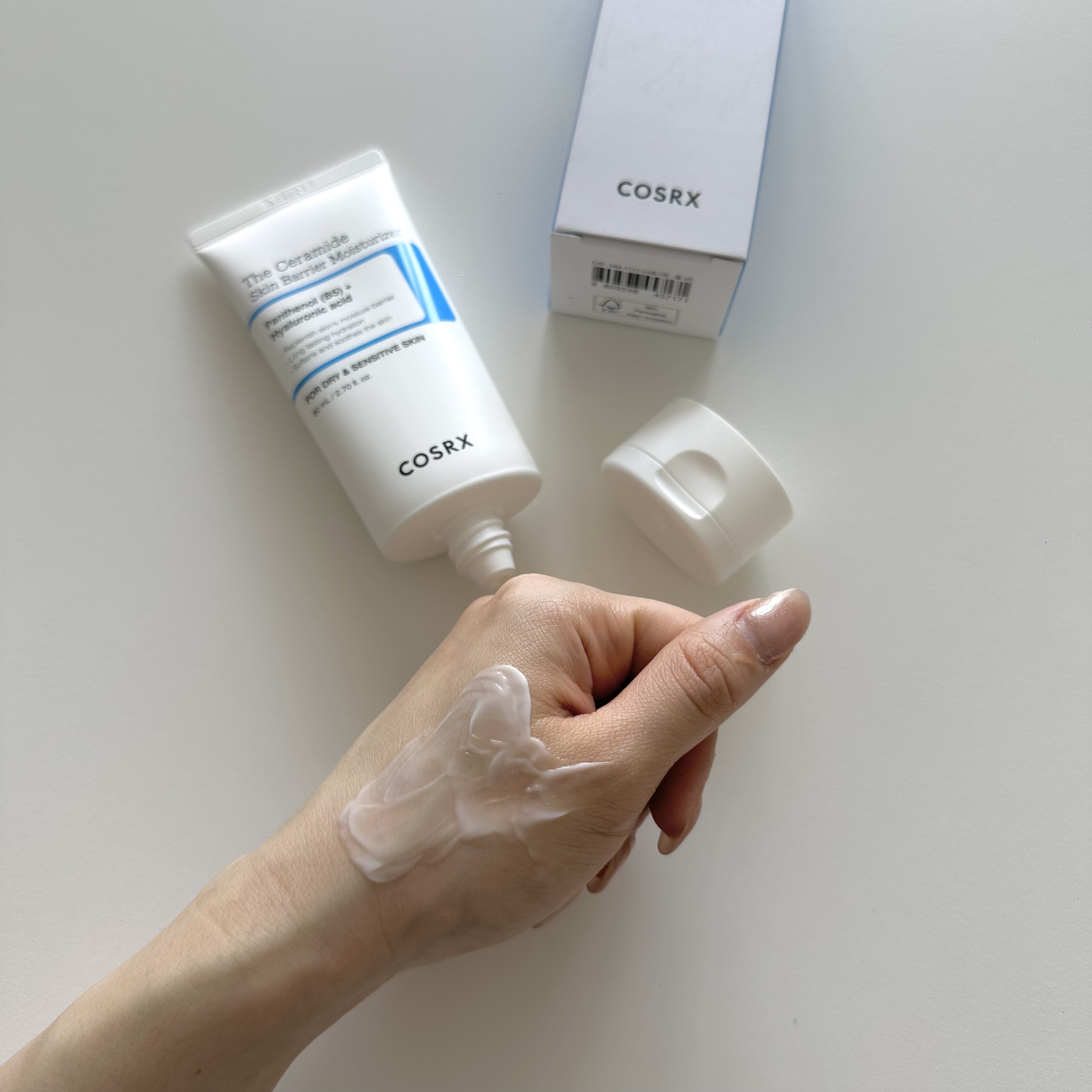 RXザ・セラミドスキンバリアモイスチャライザー/COSRX/フェイスクリームを使ったクチコミ（3枚目）