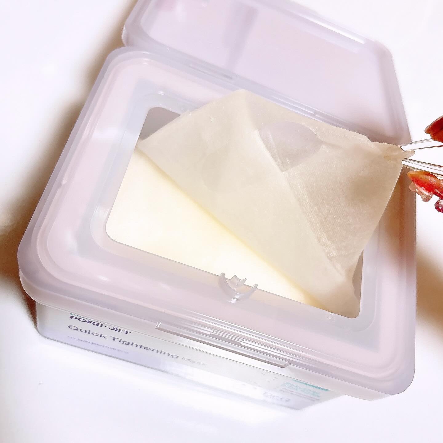 ドクタージー バクチオールポアジェット クイックタイトニングマスク/Dr.G/シートマスク・パックを使ったクチコミ（3枚目）