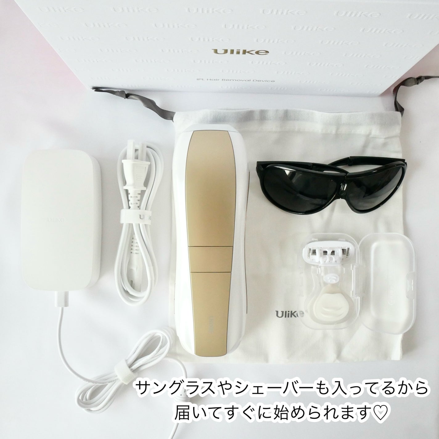 Air 10 IPL光美容器/ulike/家庭用脱毛器を使ったクチコミ(5枚目)