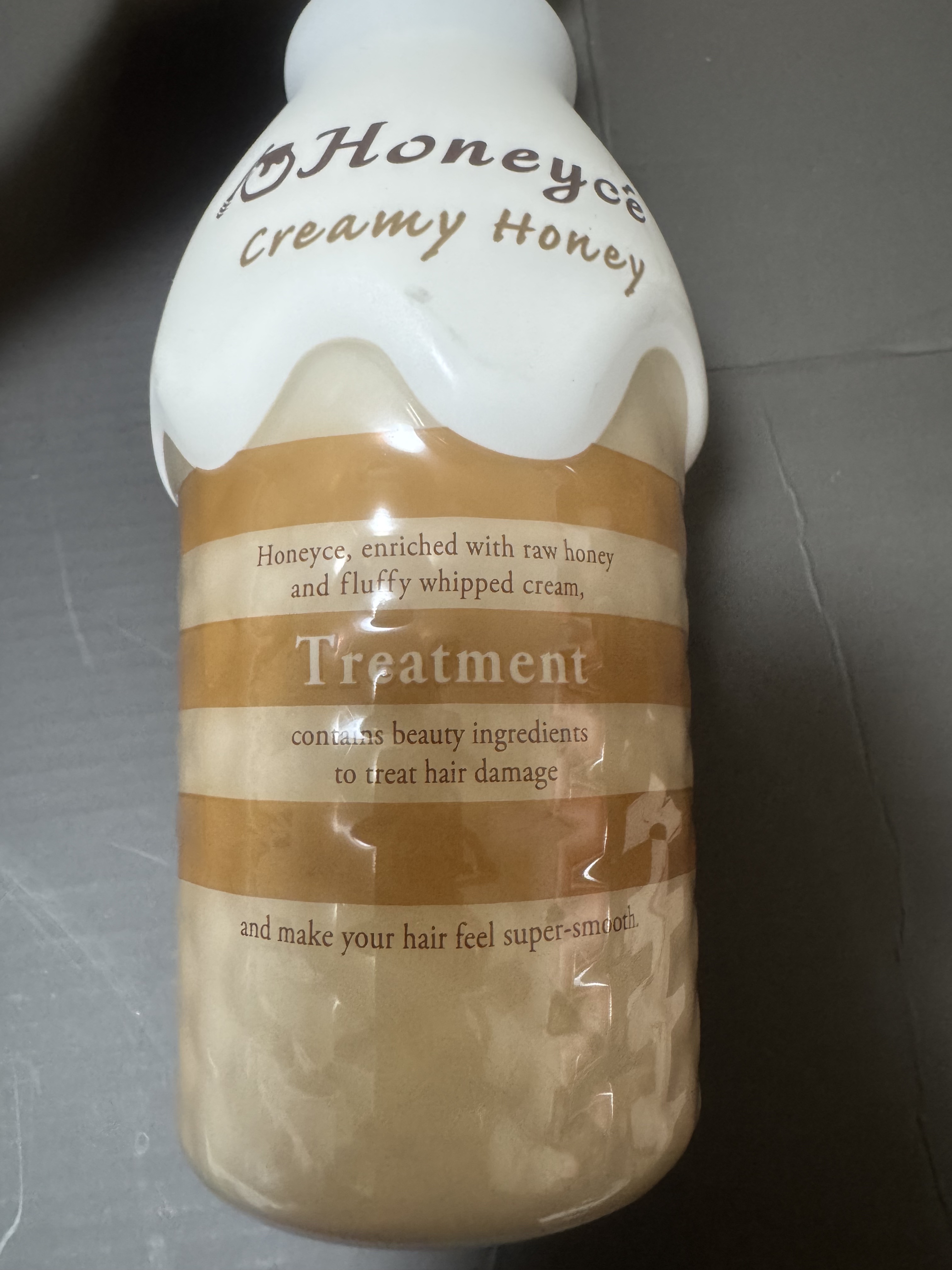 クリーミーハニー シャンプー/トリートメント トリートメント本体/ハニーチェ/市販シャンプーを使ったクチコミ（1枚目）