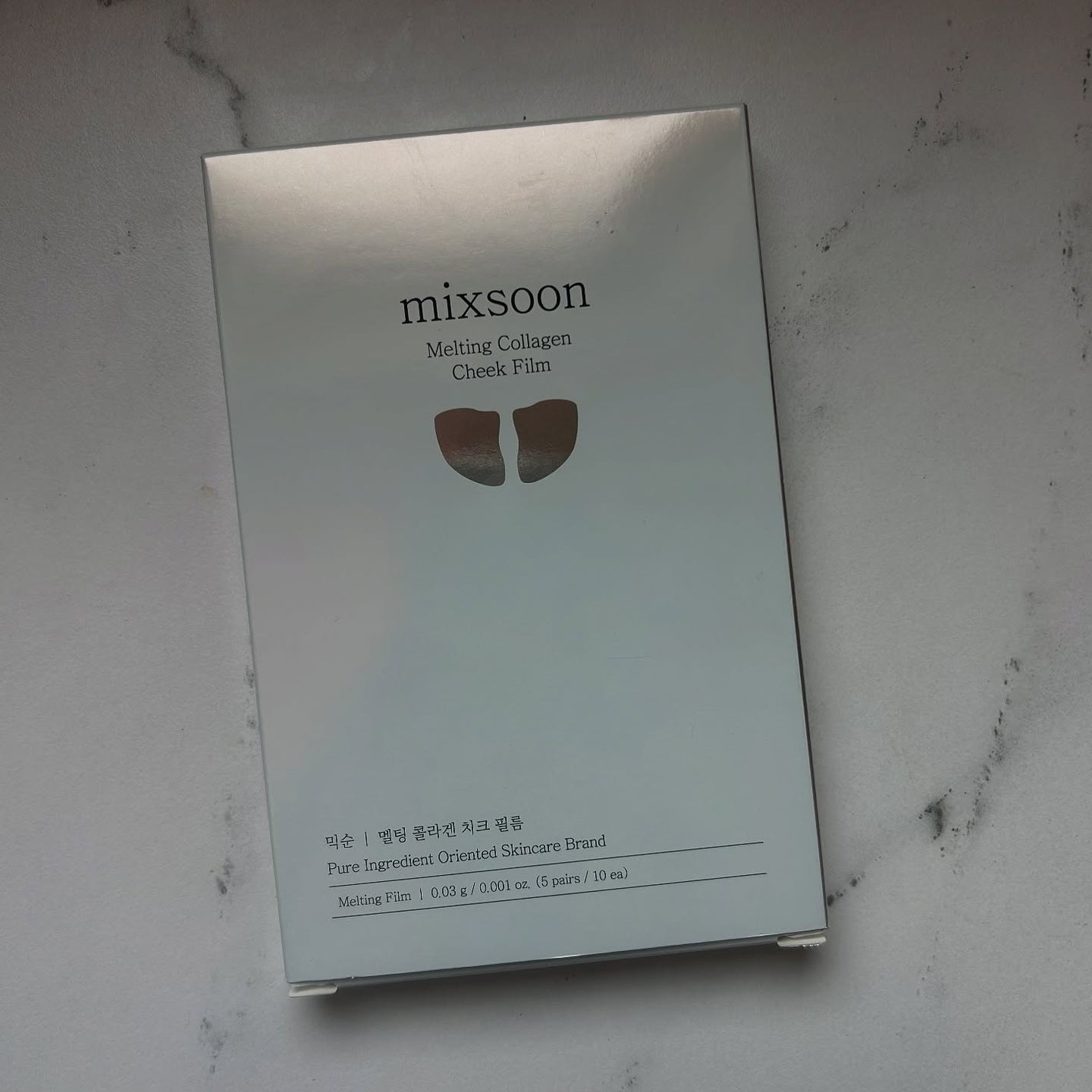 メルティングコラーゲンチークフィルム/mixsoon/シートマスク・パックを使ったクチコミ(3枚目)