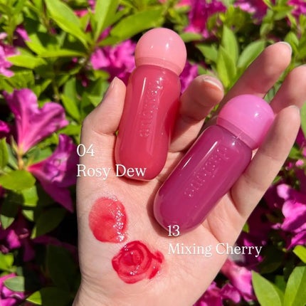 ジューシーデューイグロウティント/dasique/リップティントを使ったクチコミ(2枚目)