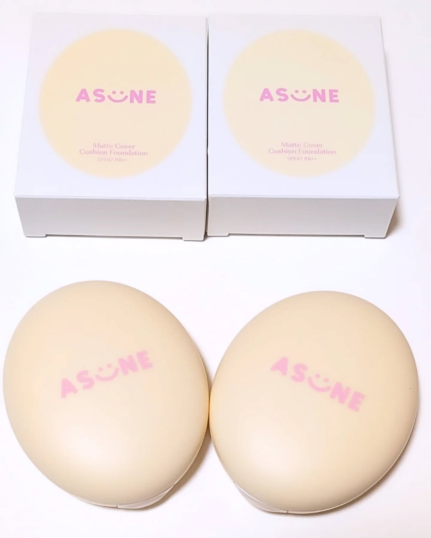 マットカバークッションファンデーション/ASUNE /クッションファンデーションを使ったクチコミ(5枚目)