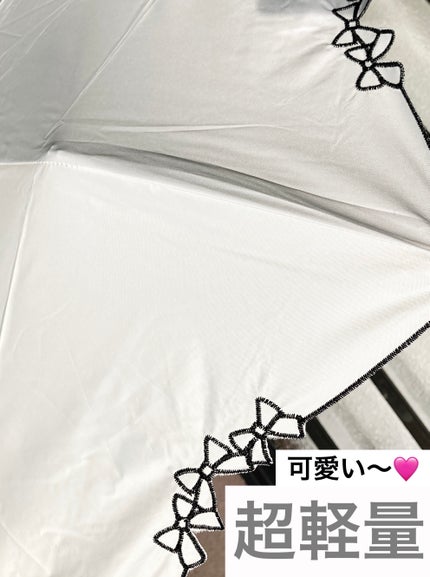 ゆぽぽㄘゃん(フォロバ100) on LIPS 「UV対策に!折りたたみかわいい軽い日傘セール価格¥7,025J..」(2枚目)