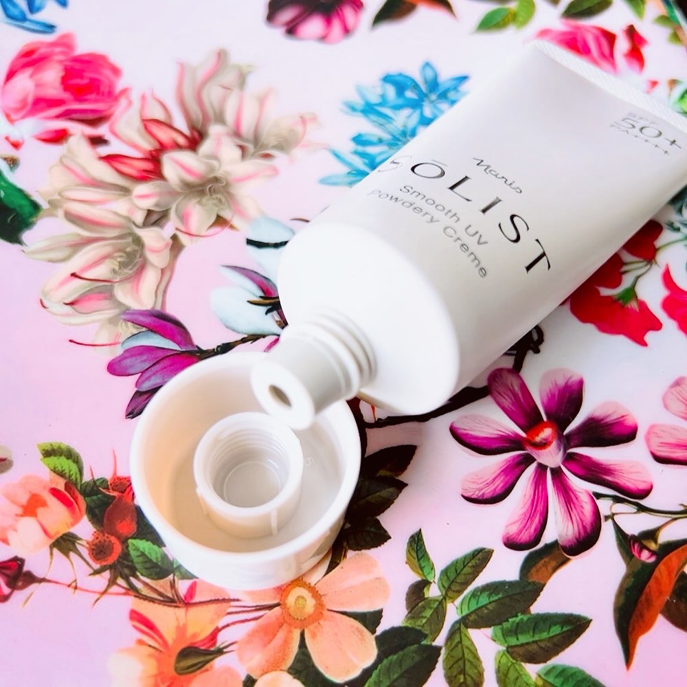 ソリスト スムースUV パウダリークリーム/ナリス化粧品/日焼け止めクリームを使ったクチコミ（3枚目）