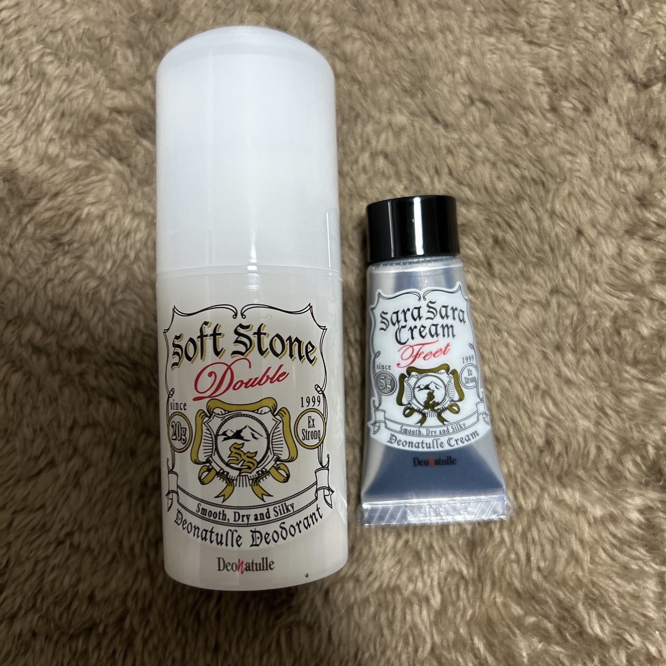 薬用ソフトストーンＷ/デオナチュレ/デオドラント・制汗剤を使ったクチコミ（3枚目）