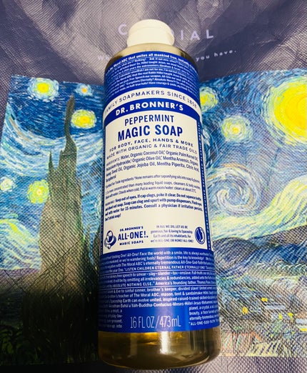 マジックソープ ペパーミント/ドクターブロナー/ボディソープを使ったクチコミ(1枚目)
