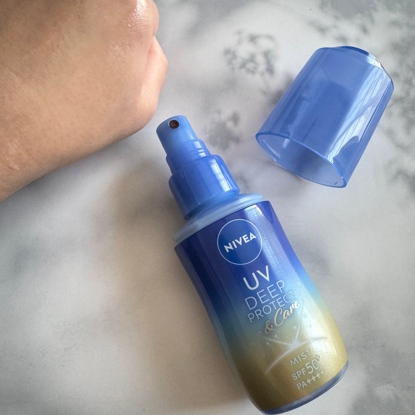 ニベアUV ディーププロテクト&ケア ミルクミスト/ニベア/日焼け止めミスト・スプレーを使ったクチコミ(4枚目)