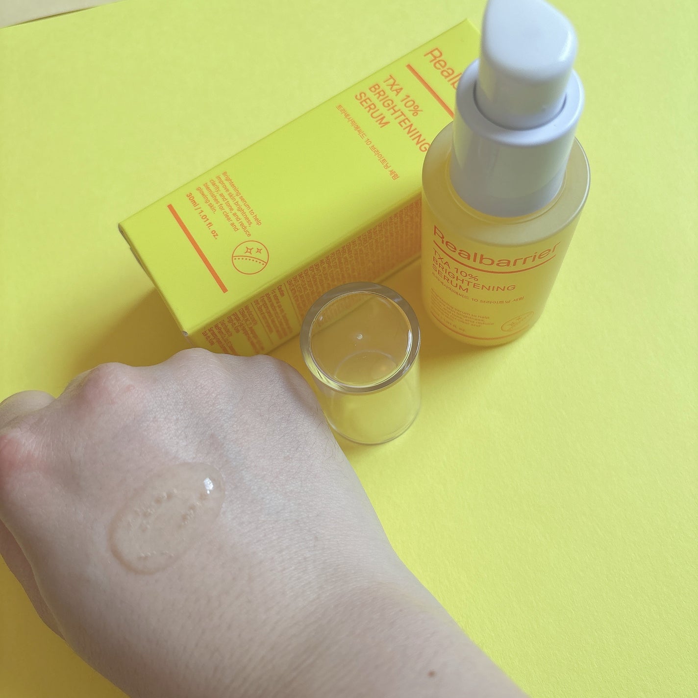 トラネキサム酸10%ブライトニングセラム/Real Barrier/美容液を使ったクチコミ(2枚目)