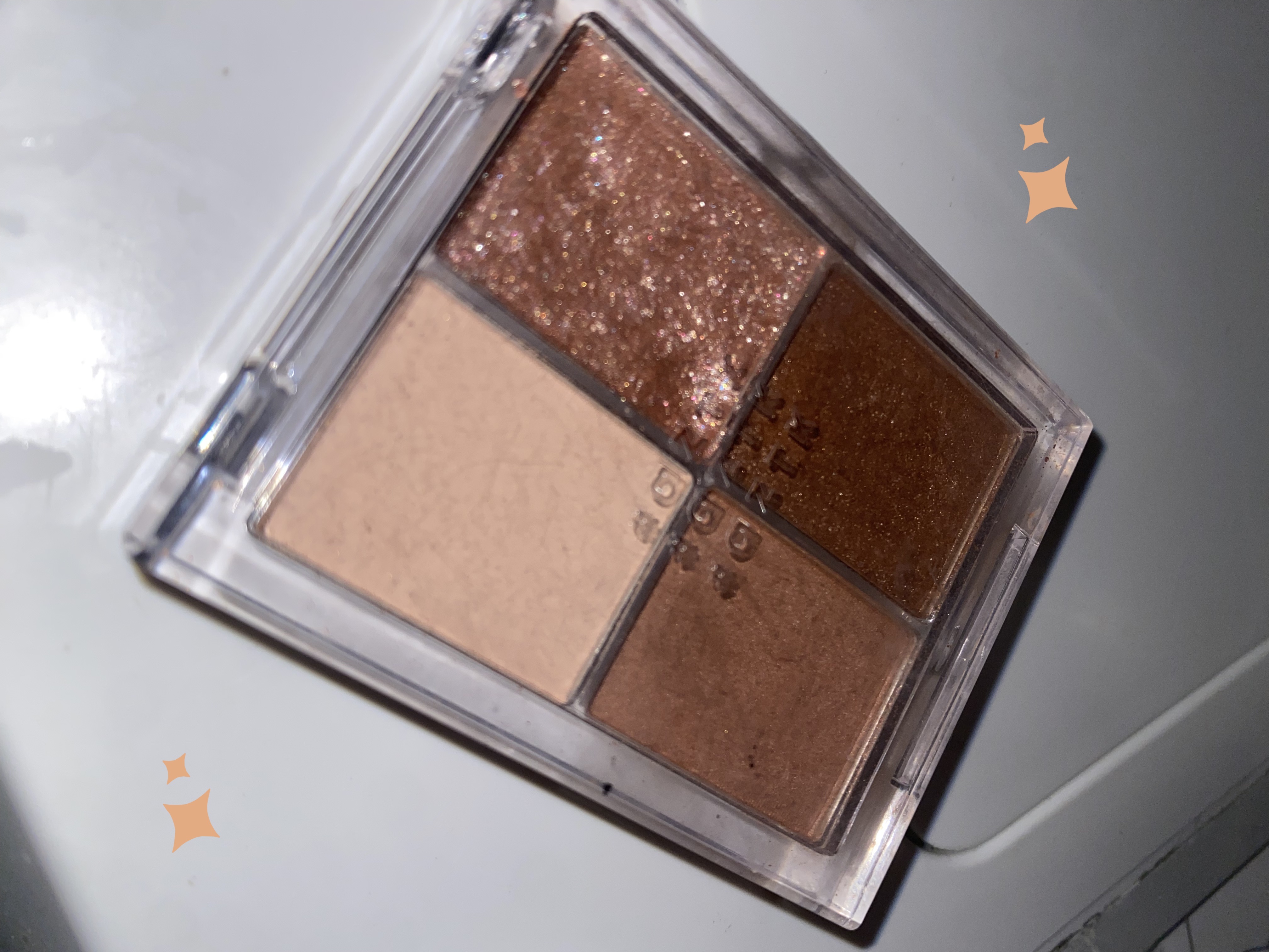 4色アイシャドウパレット/aZTK/アイシャドウパレットを使ったクチコミ（1枚目）