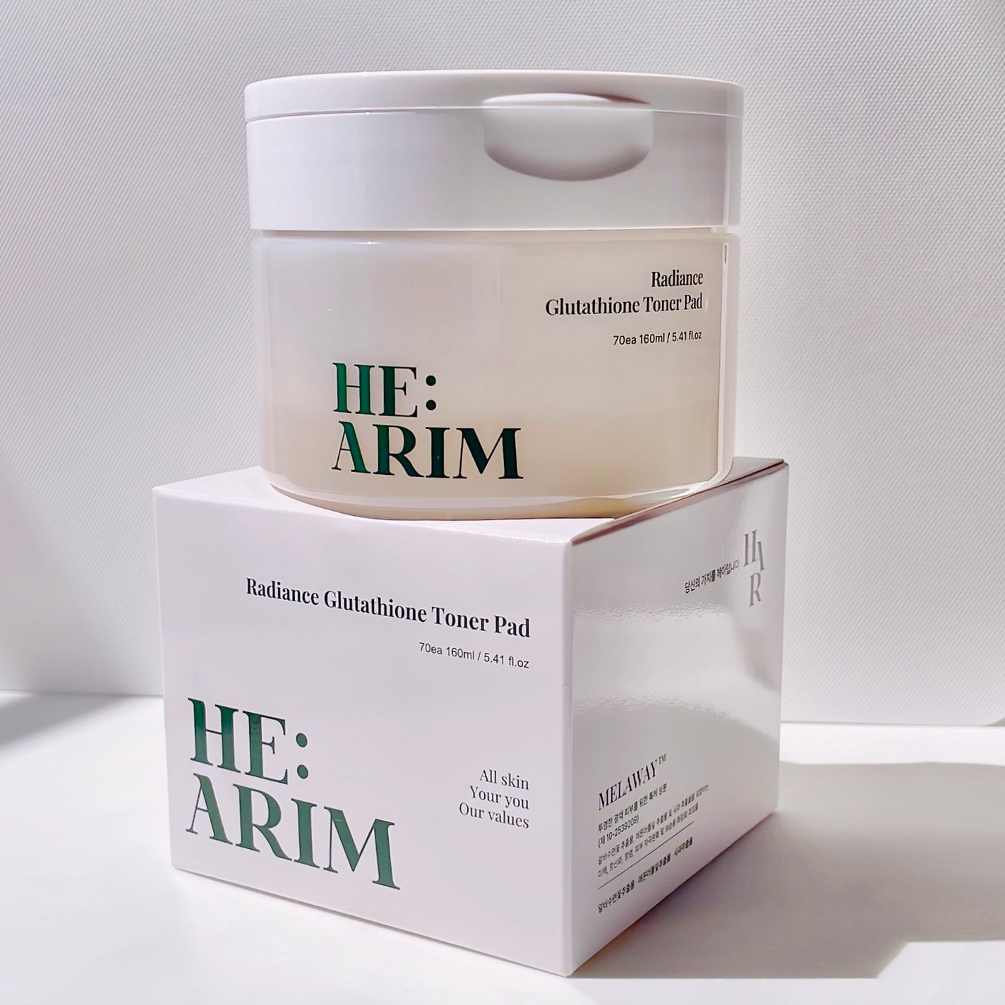 ふかみどり(24時間以内フォロバ100) on LIPS 「【☘️美白・保湿・鎮静をこれ1つで!HEARIMのトナーパッド..」(8枚目)